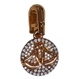 Michael Kors 14K Gold Plated Sterling Silver Virgo Pendant Charm Only NWT Gift